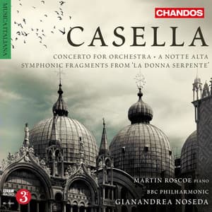 Casella: Concerto for Orchestra, A notte alta & Symphonic Fragments from La Donna Serpente - Alfredo Casella