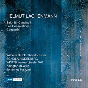 Helmut Lachenmann: Les Consolations, Concertini & Salut für Caudwell - Helmut Lachenmann