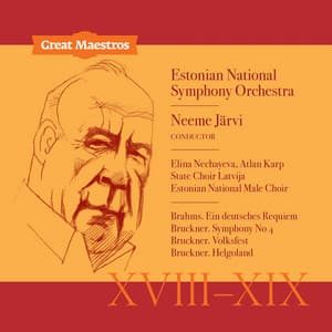 Great Maestros XVIII-XIX - Neeme Järvi