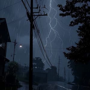 Relaxing Rain Chill: Soothing Thunder Ambiance - Perfect Relaxing Music