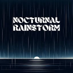 Nocturnal Rainstorm: Sounds of Rain and Thunders to Fall Asleep - Nature and Rain
