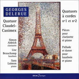 Georges Delerue: Quatuors à cordes No. 1 et No. 2 - Georges Delerue