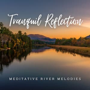 Stream of Tranquil Reflection: Meditative River Melodies - Snow and Creeks