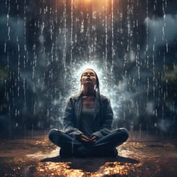 Binaural Showers: Rain Meditation Echoes - Meditation Music 528 Hz