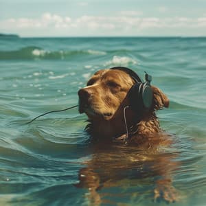 Dogs by the Sea: Relaxing Ocean Sounds - Good Dog Music