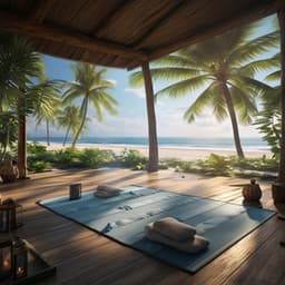 Tranquil Sea Melodies: Yoga by Ocean Ripples - Assembly of Sines