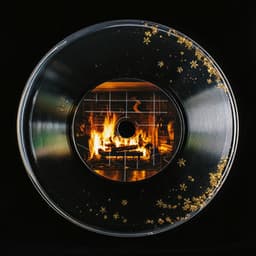 Mindful Seasonal Tranquility: Fireside Glow Melodies - Christmas Sounds