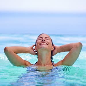 Binaural Blissful Relaxation: A Serene Water Retreat - Binaural Beats Solutions