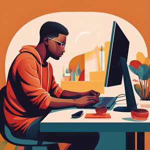 Música Para Concentración Y Enfoque - Trabajo feliz desde casa