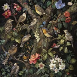 Ecos De Meditación Binaural: Armonías De Pájaros Y Lluvia - 92 96 Hz - Meditación En El Balneario