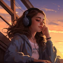 Momentos Lofi: Sesiones De Relajación Al Anochecer - Musica estetica