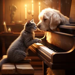 Pets Piano Notes: Happy Home Harmony - Sleeping Pet Music