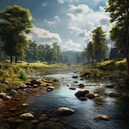 Flowing Waters: Binaural Beats for Guided Meditation - Sounds of the Forest