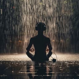 Meditation Rain Melody: Serene Sound Journey - Harp Meditations