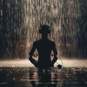 Meditation Rain Melody: Serene Sound Journey - Harp Meditations