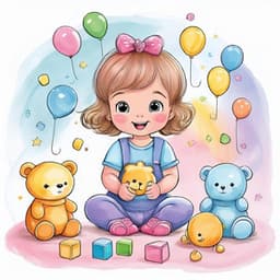 Éxtasis Lofi Para Bebés: Melodías Juguetonas - Lágrima dorada