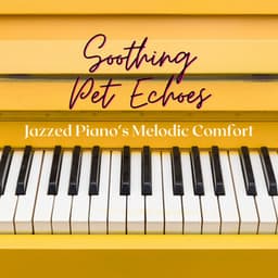 Soothing Pet Echoes: Jazzed Piano's Melodic Comfort - French Jazz Trio