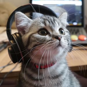 Melodías De Bigotes: Melodías Relajantes Para Gatos - Calma ASMR White Soughs