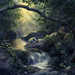 Nature's Nocturne: Binaural Birds and Creek Sleep - 78 72 Hz - Sleep Repeat