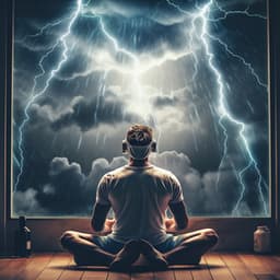 Binaural Thunder Yoga: Rhythmic Storm Harmonies - Cumulus Clouds