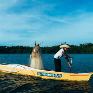 Binaural Work: Flowing Waters Productivity Symphony - Moods & Water sounds