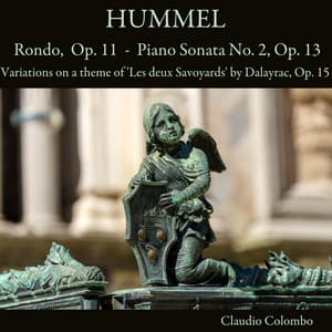 Hummel: Rondo, Op. 11 - Piano Sonata No. 2, Op. 13 - Variations on a Theme of 'Les deux Savoyards' by Dalayrac, Op. 15 - Johann Nepomuk Hummel