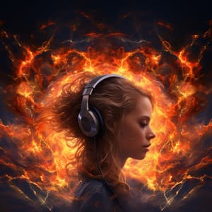 Tranquilidad Binaural: Ecos De Meditación Del Fuego - La fábrica de ritmos binaurales