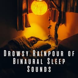Drowsy Rainpour of Binaural Sleep Sounds - Deep Sleep Music Delta Binaural 432 Hz