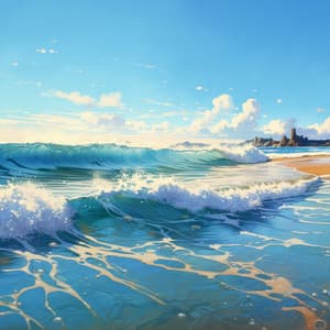 Olas Oceánicas De Paz: Relajación Junto A La Playa - Naturaleza registrada