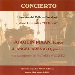 Homenaje del Valle de San Jose a José González ”El Presi” - Joaquin Pixan