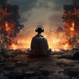 Flame Mindfulness: Serene Meditation Echo - Solvekin