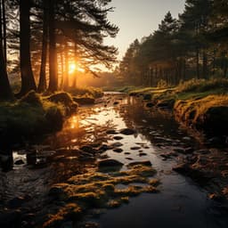 Paisajes Meditativos De Arroyos: Encontrando Tranquilidad - Canciones cristianas instrumentales