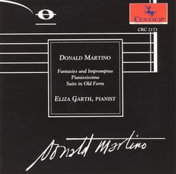 Martino, D.: Solo Piano Music - Donald Martino