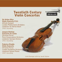 Twentieth Century Violin Concertos - London Philharmonic Orchestra