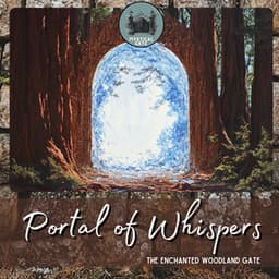 Portal of Whispers: The Enchanted Woodland Gate - Mystical Gate