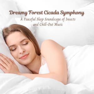 Dreamy Forest Cicada Symphony: A Peaceful Sleep Soundscape of Insects and Chill-Out Music - Nature Sounds Collabo
