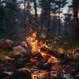 Binaural Bonfire for Deep Relaxation - Delta Hz