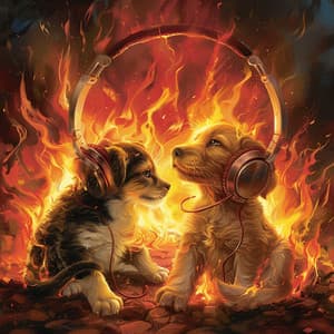 Fire's Comfort: Relaxing Music for Pets - Pet Music Doctor