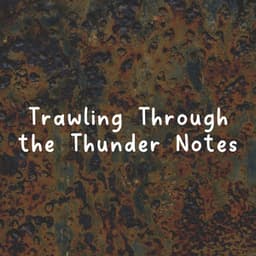 Trawling Through the Thunder Notes - Rainfall Meditations