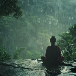 Vibraciones De Meditación Con Lluvia: Melodías Pacíficas - Meditación Dorada