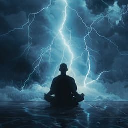 Binaural Meditation: Thunder's Peaceful Pulse - Indian Meditation