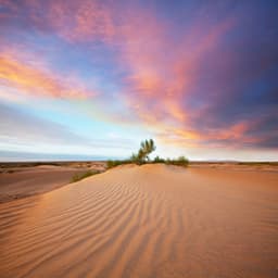 Desert Dreamscape: Nature's Sand Dunes Melodies - Nature Goddess