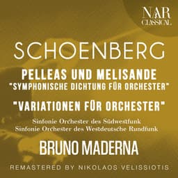 SCHOENBERG: PELLEAS UND MELISANDE " Symphonische Dichtung für Orchester"; " Variationen für Orchester" - Arnold Schoenberg