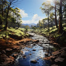 Aguas Tranquilas: Melodías De Arroyos Y Ríos - Naturaleza Sonidos de la Tierra