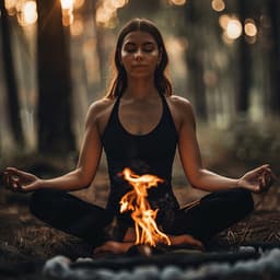 Tonos De Relajación De Fuego Binaural - Relajante de buey de almizcle