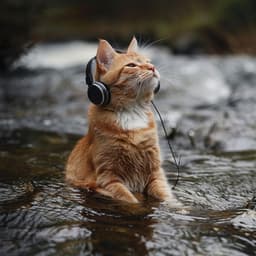 Whiskers by the Stream: Serene Music for Cats - Ocean Vacation