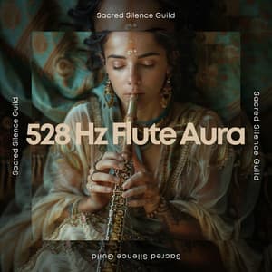528 Hz Flute Aura: Music for Spiritual Awakening - Sacred Silence Guild