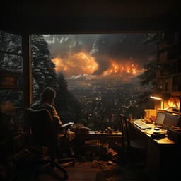 Estudio Con Fuego Binaural: Ecos De Llamas Tranquilas - Colectivo de estudio Binaural Beats