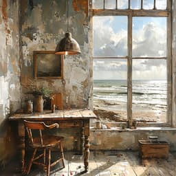 Melodías De Estudio Del Océano: Sonidos Relajantes Del Mar - Arquitecta de música de ondas cerebrales