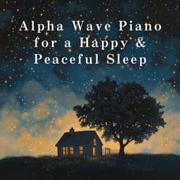 Alpha Wave Piano for a Happy & Peaceful Sleep - Relax α Wave